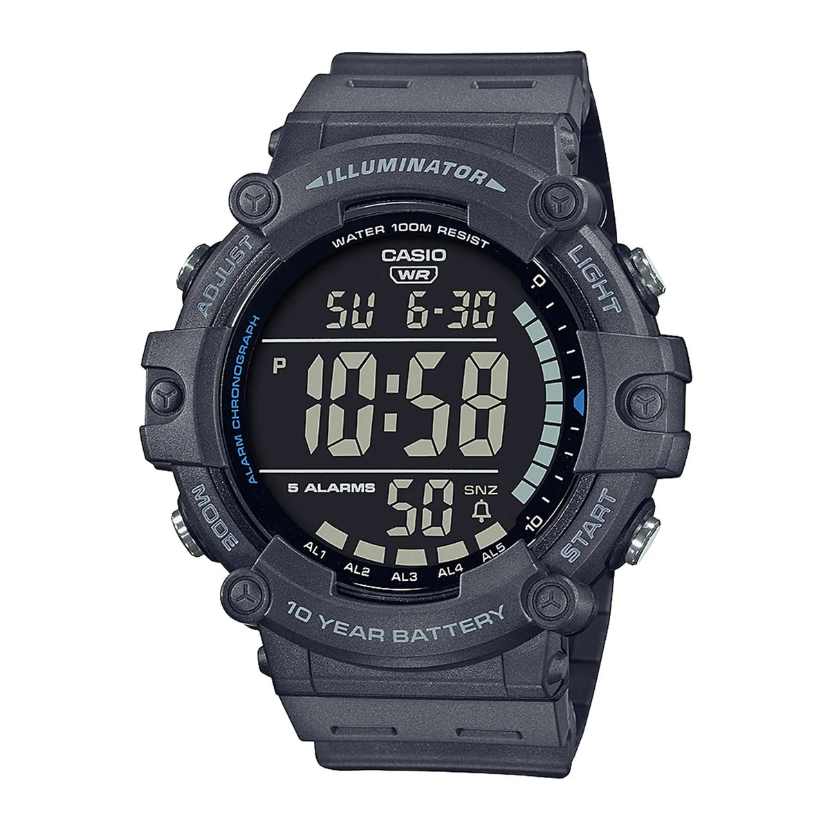 RELOJ AE-1500WH-8BV H DIGITAL RESINA